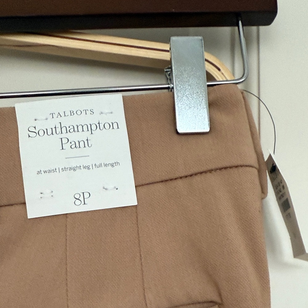 Talbots Southampton Pant - Tan
